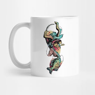 grim reaper fishing Mug